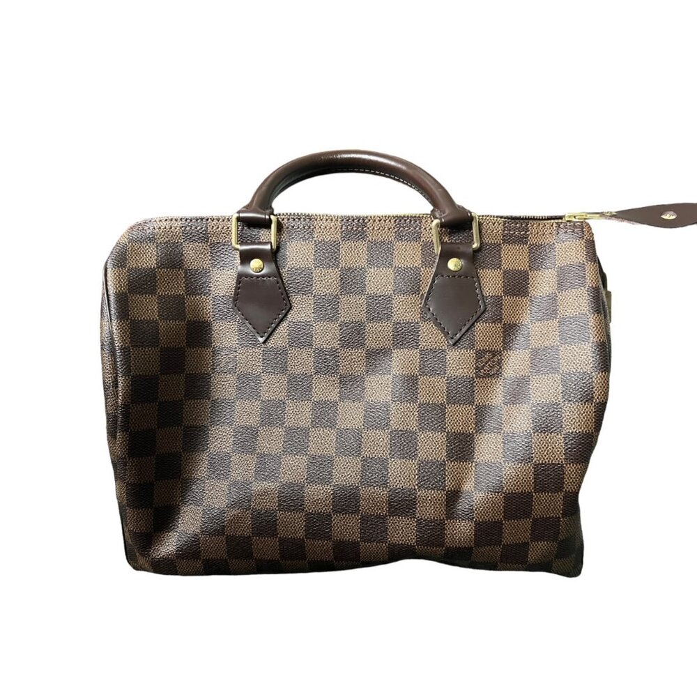 Louis Vuitton Speedy Bandouliere Damier 30 Brown Shoulder Bag
